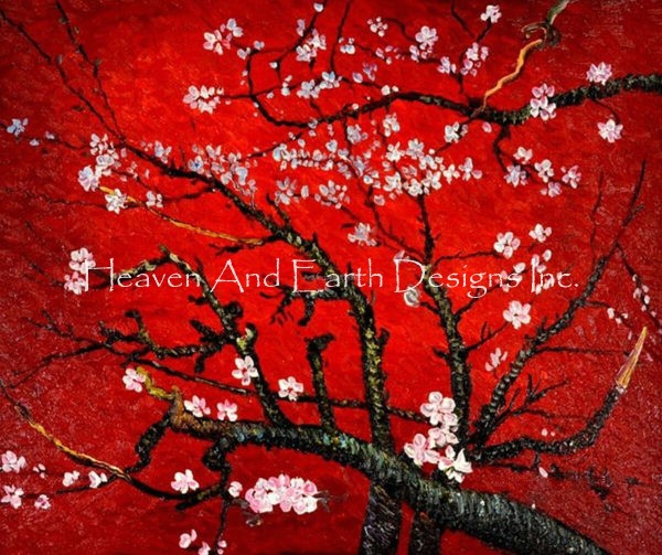 Clearance - Mini Almond Blossom Red - Click Image to Close